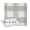 Picture of Preso Pebble | Sunbrella® 20" x 20" Outdoor Dining Cushion
