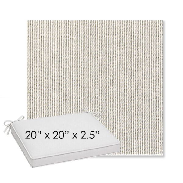 Picture of Replay Fern | Sunbrella® 20" x 20" Outdoor Dining Cushion