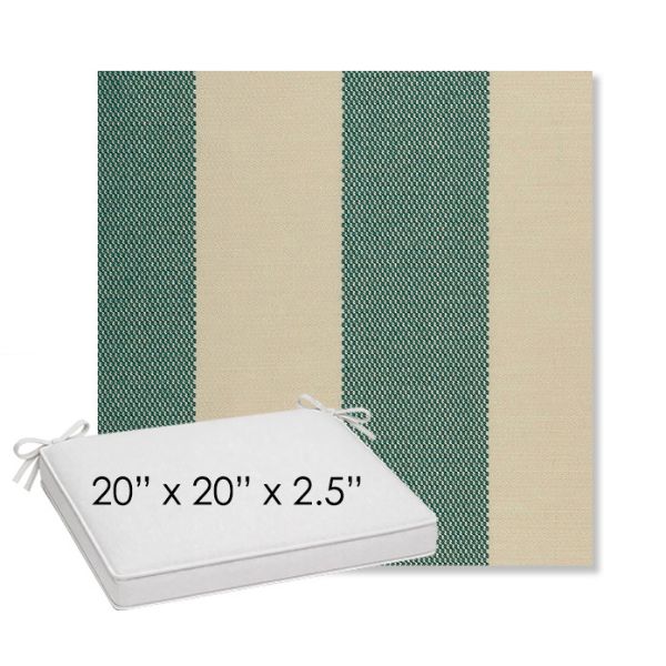 Picture of Rothko Mermaid | Sunbrella® 20" x 20" Outdoor Dining Cushion