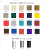 Picture of Canvas White | 6.5' Fiberglass Patio Umbrella Sunbrella® Upholstery Fabric