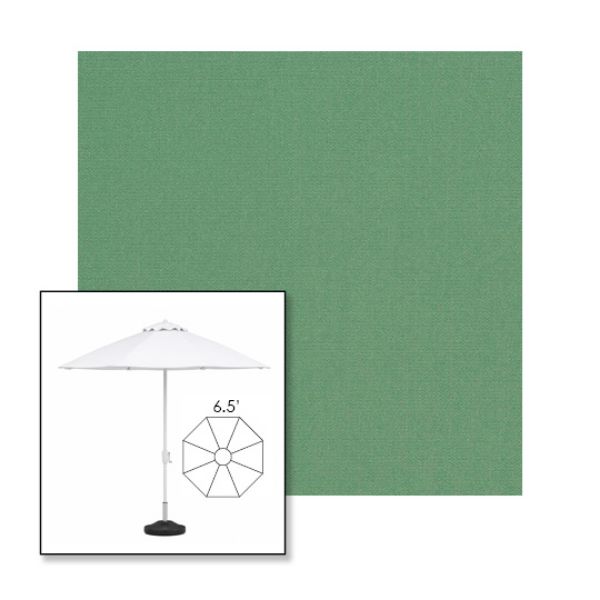 Picture of Basil | 6.5' Fiberglass Patio Umbrella Sunbrella® Awning Fabric