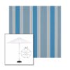Picture of Baycrest Sky | 6.5' Fiberglass Patio Umbrella Sunbrella® Awning Fabric