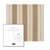 Picture of Heather Beige Classic | 6.5' Fiberglass Patio Umbrella Sunbrella® Awning Fabric