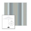 Picture of Marco Blue Grey | 6.5' Fiberglass Patio Umbrella Sunbrella® Awning Fabric
