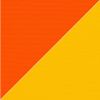 Picture of Orange Sunflower | 6.5' Fiberglass Patio Umbrella Sunbrella® Awning Fabric