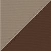 Picture of Taupe True Brown | 6.5' Fiberglass Patio Umbrella Sunbrella® Awning Fabric