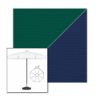 Picture of Forest Green Marine Blue | 6.5' Fiberglass Patio Umbrella Sunbrella® Awning Fabric