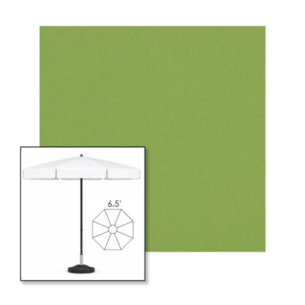 Picture of Ginkgo | 6.5' Fiberglass Patio Umbrella Sunbrella® Awning Fabric
