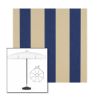 Picture of Mediterranean Canvas Block | 6.5' Fiberglass Patio Umbrella Sunbrella® Awning Fabric