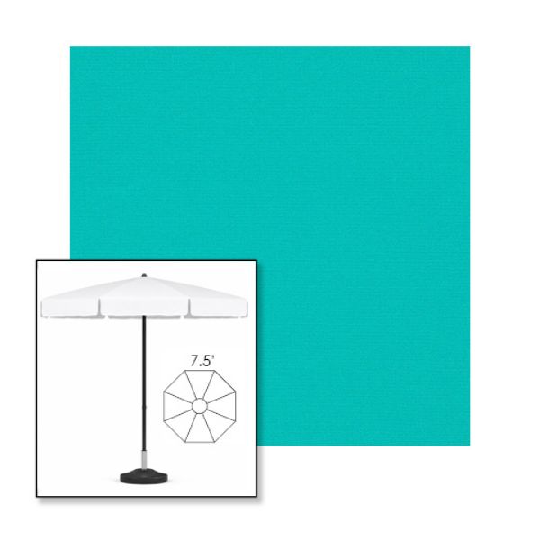 Picture of Aruba | 7.5' Fiberglass Patio Umbrella Sunbrella® Awning Fabric