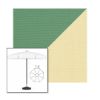 Picture of Basil Parchment | 7.5' Fiberglass Patio Umbrella Sunbrella® Awning Fabric