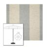 Picture of Era Ash | 7.5' Fiberglass Patio Umbrella Sunbrella® Awning Fabric