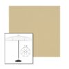 Picture of Linen | 7.5' Fiberglass Patio Umbrella Sunbrella® Awning Fabric