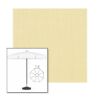 Picture of Parchment | 7.5' Fiberglass Patio Umbrella Sunbrella® Awning Fabric