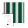 Picture of Forest Green Fancy | 6.5' Fiberglass Market Umbrella Sunbrella® Awning Fabric