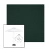 Picture of Ivy | 6.5' Fiberglass Market Umbrella Sunbrella® Awning Fabric
