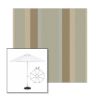 Picture of Marco Sandstone | 6.5' Fiberglass Market Umbrella Sunbrella® Awning Fabric