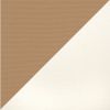 Picture of Beige White | 7.5' Fiberglass Market Umbrella Sunbrella® Awning Fabric