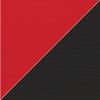 Picture of Jockey Red Black | 7.5' Fiberglass Market Umbrella Sunbrella® Awning Fabric