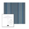 Picture of Motive Denim | 7.5' Fiberglass Market Umbrella Sunbrella® Awning Fabric