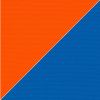 Picture of Orange Pacific | 7.5' Fiberglass Market Umbrella Sunbrella® Awning Fabric