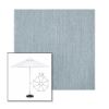 Picture of Storm | 7.5' Fiberglass Market Umbrella Sunbrella® Awning Fabric