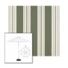 Picture of Fern Classic | 9' Fiberglass Market Umbrella Sunbrella® Awning Fabric