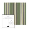 Picture of Ashford Forest | 11' Fiberglass Market Umbrella Sunbrella® Awning Fabric
