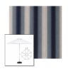 Picture of Boone Navy | 11' Fiberglass Market Umbrella Sunbrella® Awning Fabric