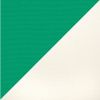 Picture of Erin Green White | 11' Fiberglass Market Umbrella Sunbrella® Awning Fabric
