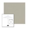 Picture of Cadet Grey | 5.5' Fiberglass Market Umbrella Sunbrella® Awning Fabric
