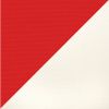 Picture of Logo Red White | 5.5' Fiberglass Market Umbrella Sunbrella® Awning Fabric
