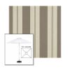 Picture of Moreland Taupe | 5.5' Fiberglass Market Umbrella Sunbrella® Awning Fabric