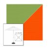 Picture of Ginkgo Orange | 6.5' Fiberglass Market Umbrella Sunbrella® Awning Fabric