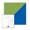 Picture of Ginkgo Pacific Blue | 6.5' Fiberglass Market Umbrella Sunbrella® Awning Fabric