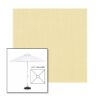 Picture of Parchment | 6.5' Fiberglass Market Umbrella Sunbrella® Awning Fabric