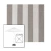 Picture of Paxton Stone | 6.5' Fiberglass Market Umbrella Sunbrella® Awning Fabric