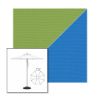 Picture of Ginkgo Capri | 7.5' Heavy Duty Aluminum Market Umbrella Sunbrella® Awning Fabric
