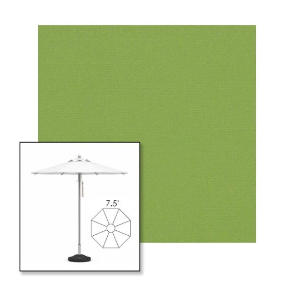 Picture of Ginkgo | 7.5' Heavy Duty Aluminum Market Umbrella Sunbrella® Awning Fabric