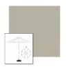 Picture of Cadet Grey | 9' Heavy Duty Aluminum Market Umbrella Sunbrella® Awning Fabric