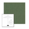 Picture of Fern | 9' Heavy Duty Aluminum Market Umbrella Sunbrella® Awning Fabric