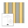 Picture of Rodanthe Metallic | 9' Heavy Duty Aluminum Market Umbrella Sunbrella® Awning Fabric