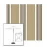 Picture of Emblem Beige | 5.5' Square Heavy Duty Aluminum Market Umbrella Sunbrella® Awning Fabric
