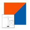 Picture of Orange Pacific | 5.5' Square Heavy Duty Aluminum Market Umbrella Sunbrella® Awning Fabric