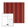 Picture of Saxon Chili | 5.5' Square Heavy Duty Aluminum Market Umbrella Sunbrella® Awning Fabric