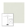Picture of Silver | 5.5' Square Heavy Duty Aluminum Market Umbrella Sunbrella® Awning Fabric