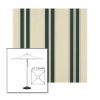 Picture of Black Forest Fancy | 6.5' Square Heavy Duty Aluminum Market Umbrella Sunbrella® Awning Fabric