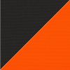 Picture of Black Orange | 6.5' Square Heavy Duty Aluminum Market Umbrella Sunbrella® Awning Fabric