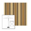 Picture of Colonnade Fossil | 6.5' Square Heavy Duty Aluminum Market Umbrella Sunbrella® Awning Fabric