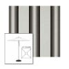 Picture of Grey Black White | 6.5' Square Heavy Duty Aluminum Market Umbrella Sunbrella® Awning Fabric